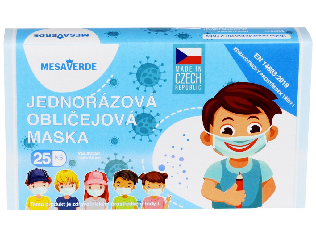 Dětská ochranná rouška certifikovaná Dětská ochranná rouška certifikovaná