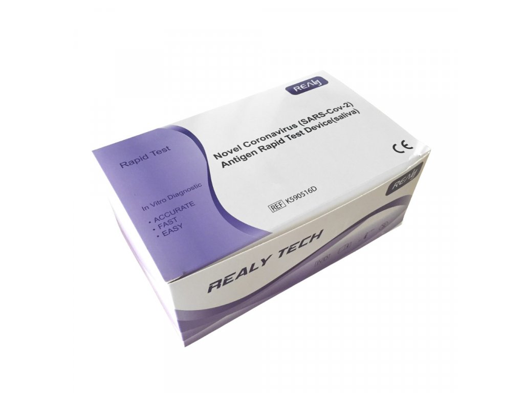 Novel Coronavirus (SARS-Cov-2) Antigen Rapid Test Device (Saliva) HANGZHOU REALY TECH CO., LTD Novel Coronavirus (SARS-Cov-2) Antigen Rapid Test Device (Saliva) HANGZHOU REALY TECH CO., LTD