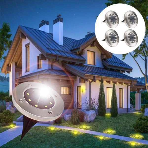 Solární zahradní osvětlení - set 4 kusů Solární zahradní osvětlení - set 4 kusů