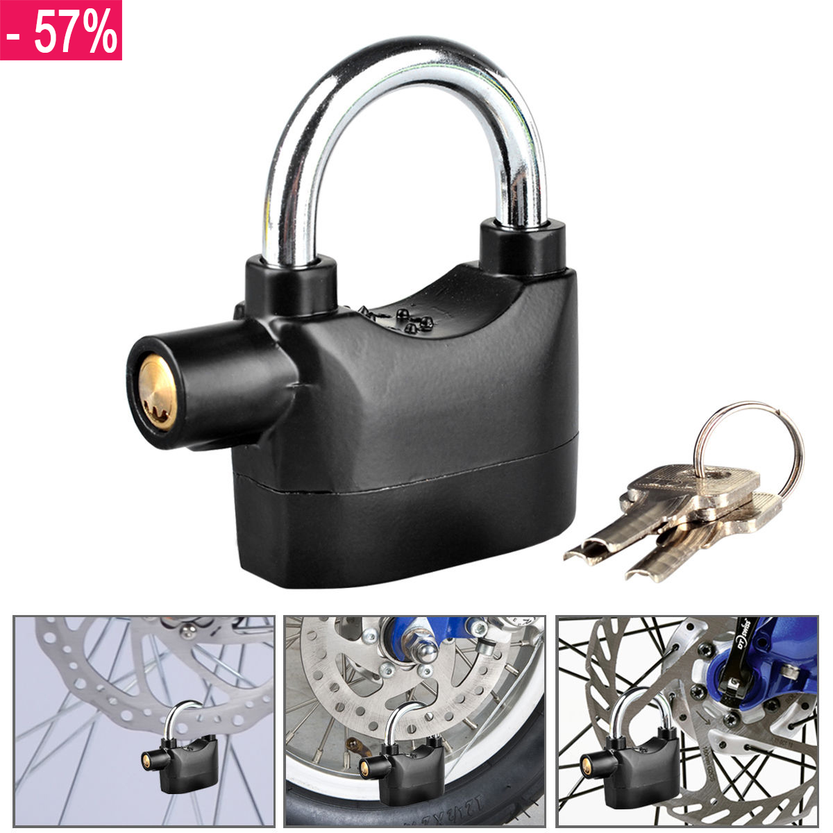 Visací zámek s alarmem - Alarm Lock Visací zámek s alarmem - Alarm Lock