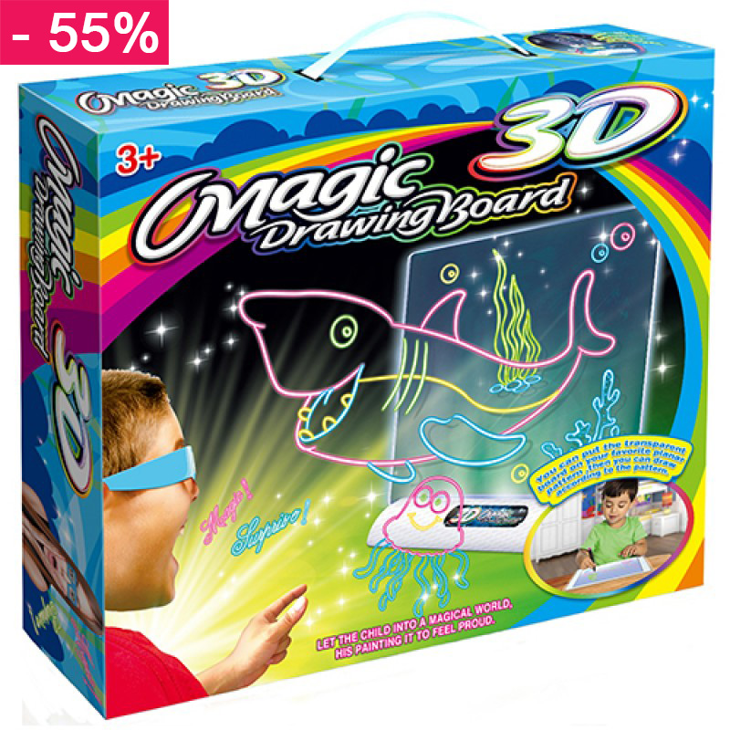3D Magická kreslící tabulka 3D Magická kreslící tabulka
