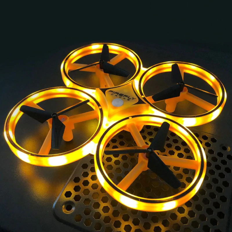 Dron ovládaný rukou Dron ovládaný rukou
