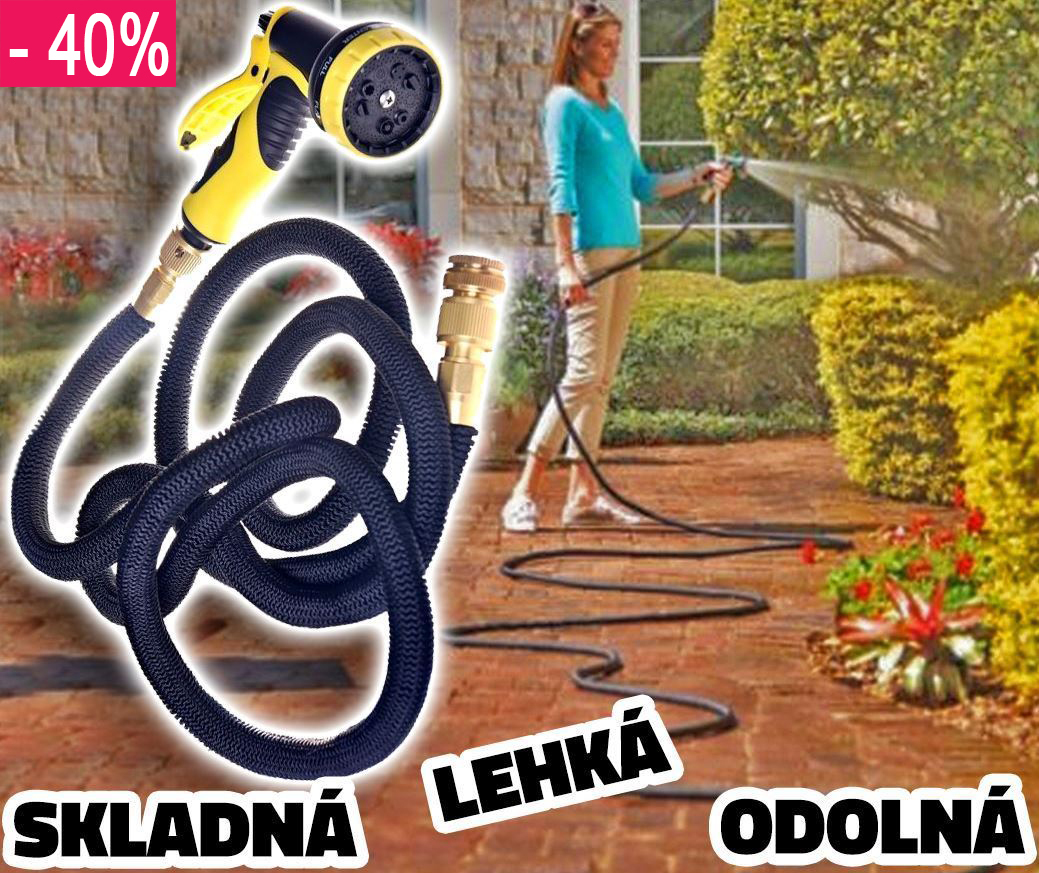Smršťovací zahradní hadice Profi 30m Smršťovací zahradní hadice Profi 30m